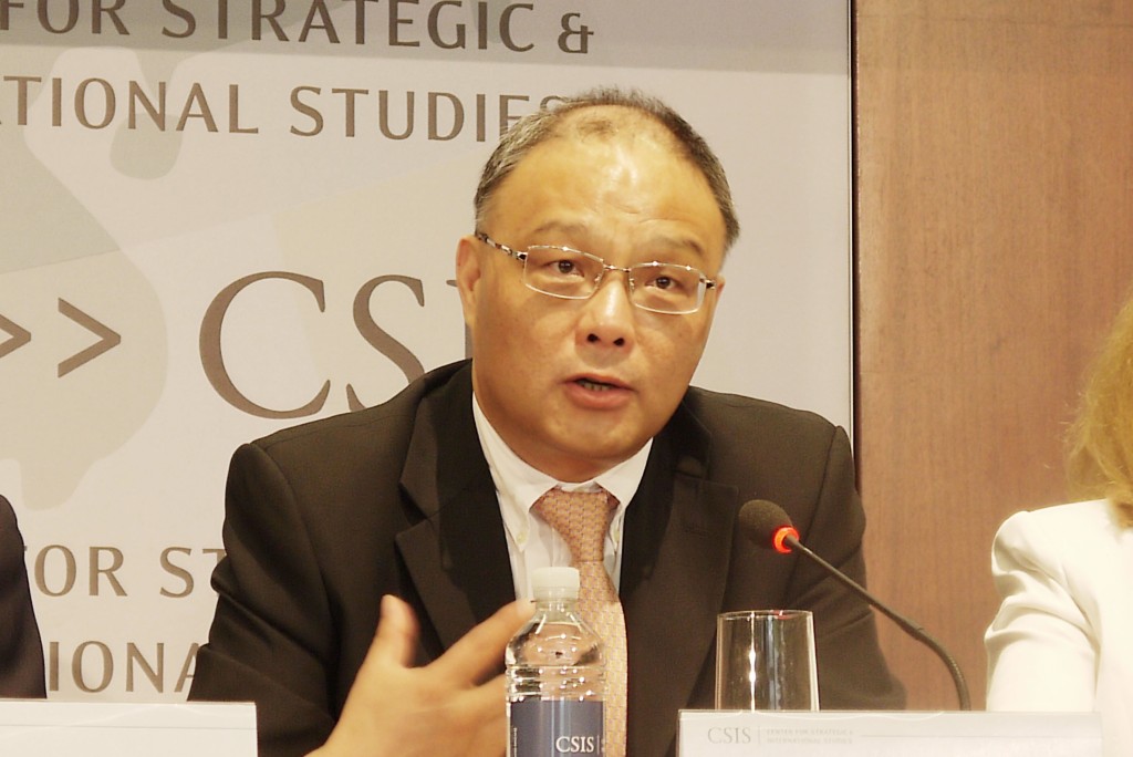 南京大学国际关系学院院长朱锋。中央社