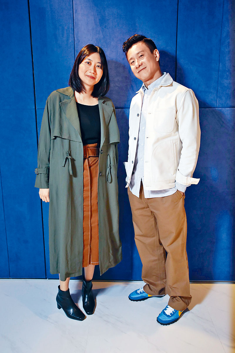 黃綺琳（左）憑《金都》奪得金像獎「新晉導演」，男主角朱柏康亦入圍最佳男主角。