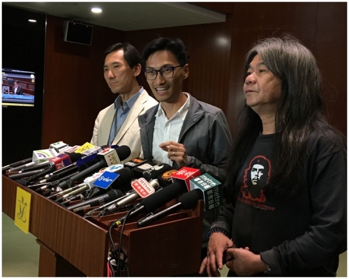 朱凱廸形容主席陳健波裁決「無恥」。