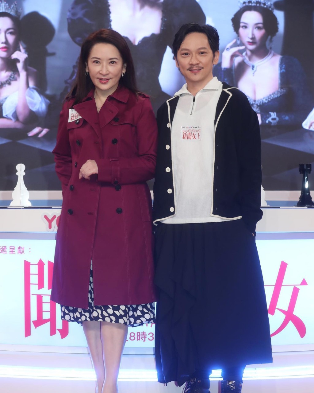 龚慈恩现已年届六十依然冻龄，去年在TVB剧《新闻女王》中饰演方太。