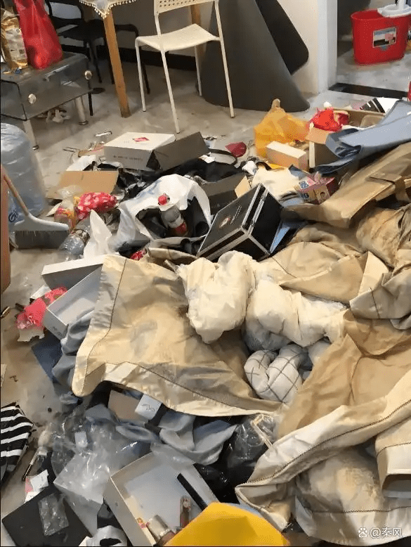 女租客欠租失聯,400多呎公寓成垃圾屋。 女租客欠租失聯,400多呎公寓成垃圾屋。