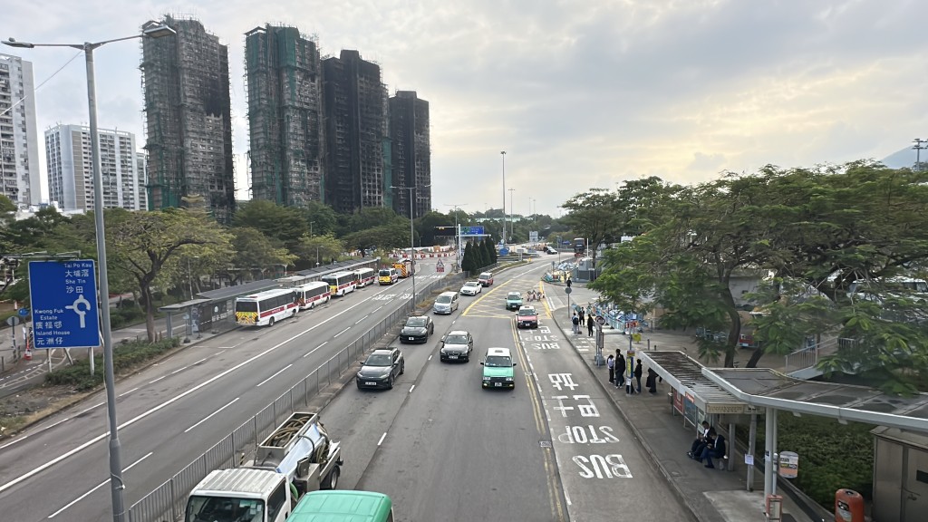 大埔宏福苑五級火,令大批居民痛失家園。資料圖片 大埔宏福苑五級火,令大批居民痛失家園。資料圖片