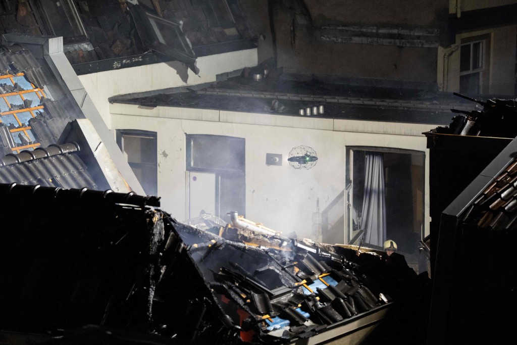 有建筑物倒塌损毁。法新社