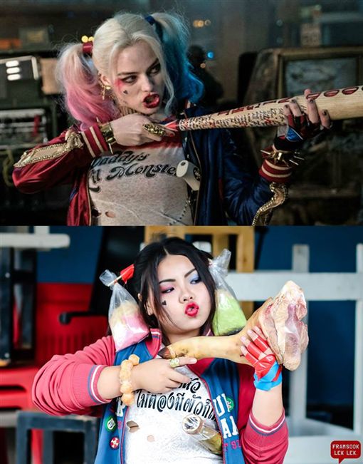 泰女趣怪Cosplay紅爆網絡。