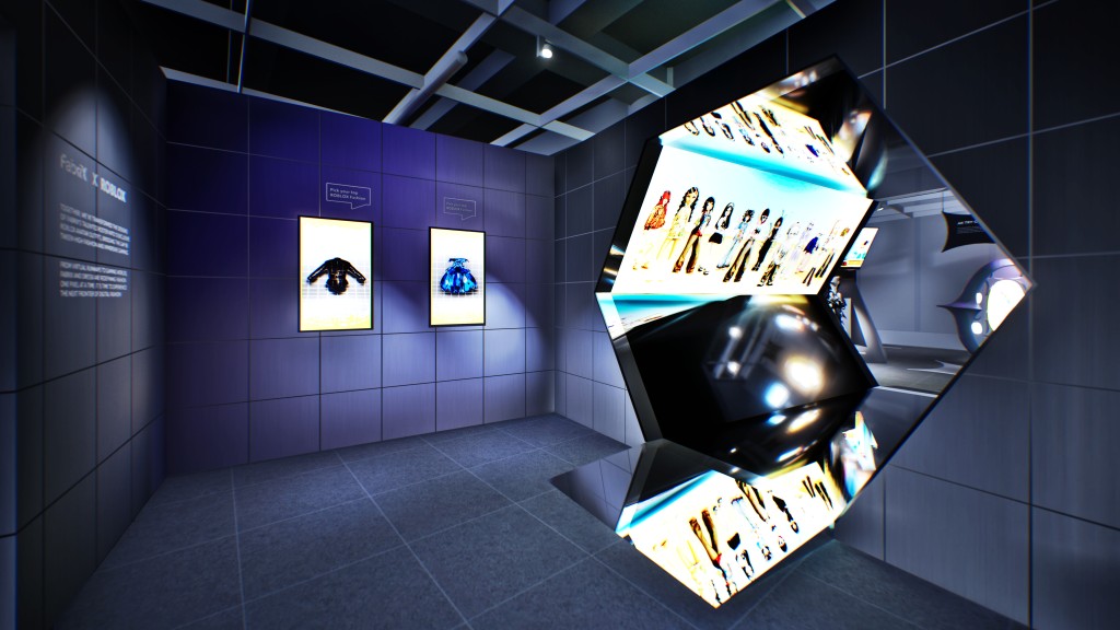 展區2則聚焦Avatar文化熱潮,展現以Roblox等平台的新世代數碼遊樂場風尚。 展區2則聚焦Avatar文化熱潮,展現以Roblox等平台的新世代數碼遊樂場風尚。