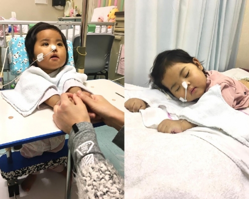 予恩出事至今已半年,醫生評估她的狀態「像3個月大的BB」。