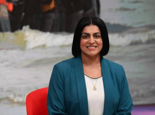 內政大臣馬曼婷負責移民政策。法新社