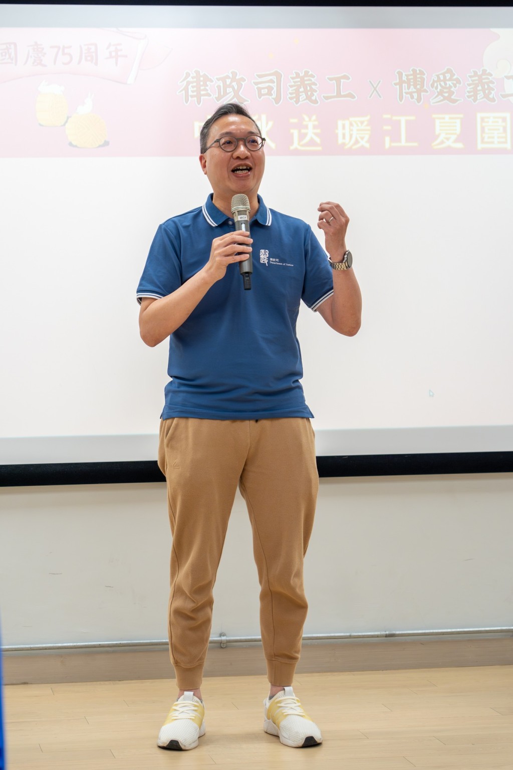 林定国指香港正面对不同挑战，特区政府正努力筹谋与大家携手克服这些挑战。林定国FB图片