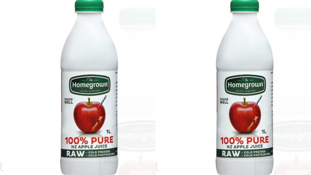 一批紐西蘭康果冷榨蘋果汁「棒曲霉素」濃度超標  食安中心籲市民不要飲用