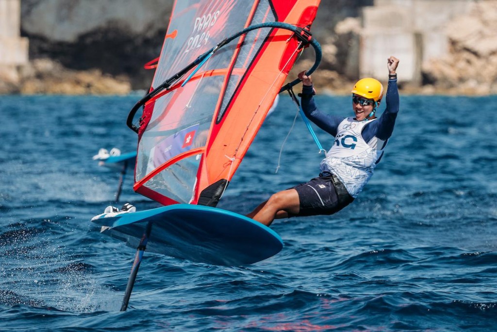 巴黎奥运滑浪风帆赛事。 World Sailing图片