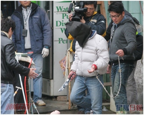 警方曾帶兇徒返回案發現場重組案情。資料圖片