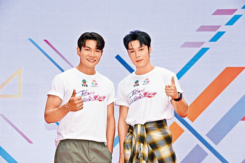 丁子朗（右）、羅天宇都覺得內地機會多、競爭亦大。