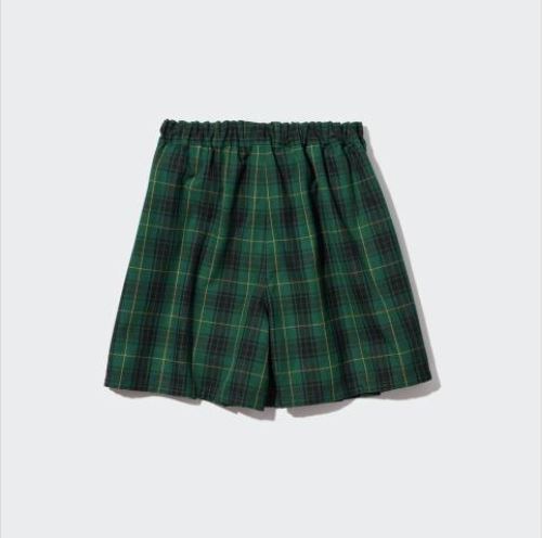 女童格纹裙裤/原价$149、现售$79/U。