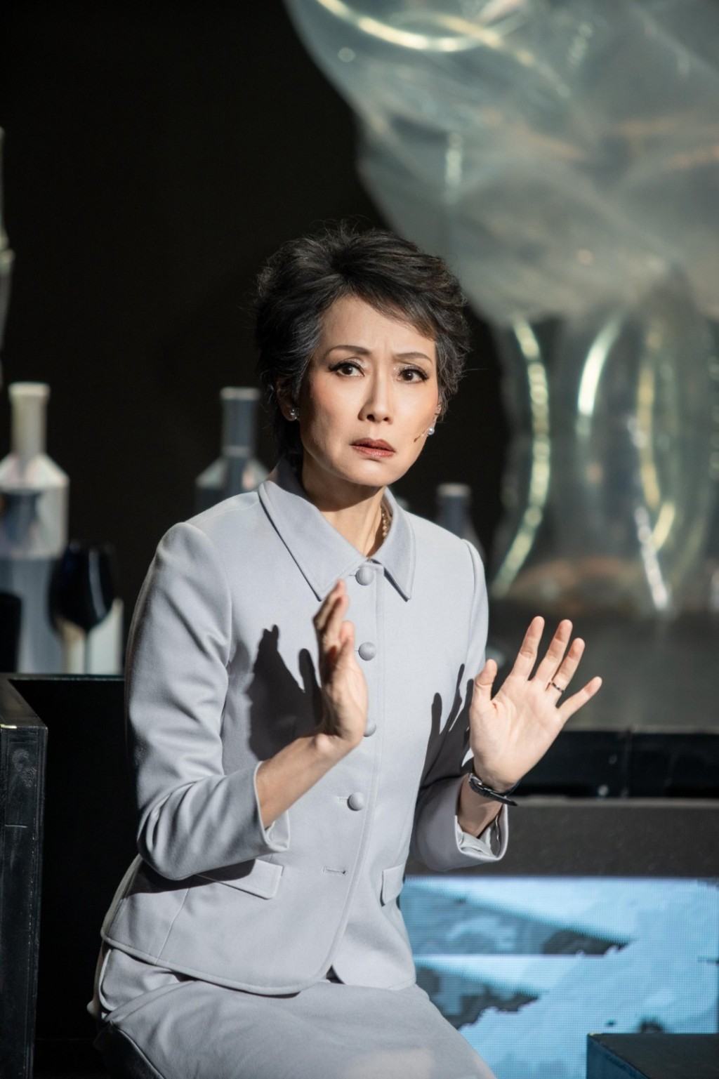 馮寶寶大讚葉童選角出色。 馮寶寶大讚葉童選角出色。