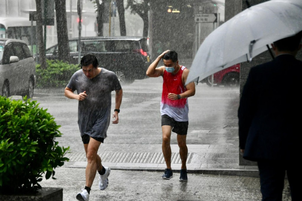 廣東內陸有驟雨及雷暴，本港亦有驟雨及大致多雲。（資料圖片）