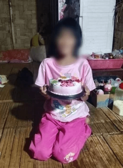 7岁女童“小葡萄”不幸被13岁亲姐所杀。泰国警方图片