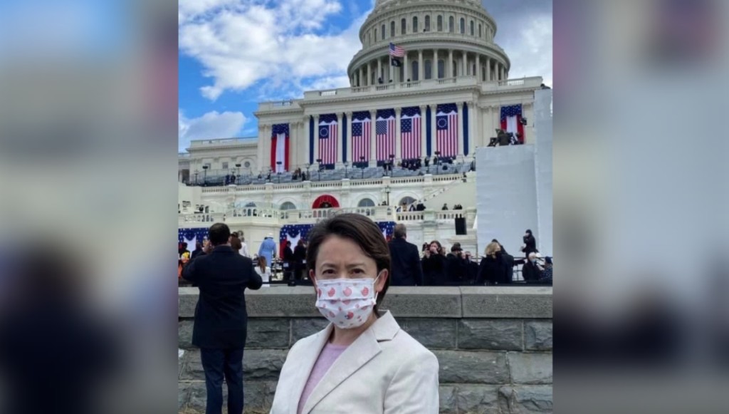 台灣駐美代表蕭美琴獲邀參加美國總統拜登就職典禮。