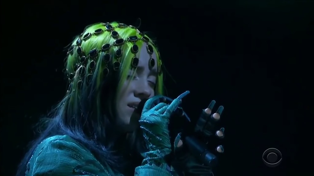 Billie Eilish獻唱歌曲《Everything I Wanted》。