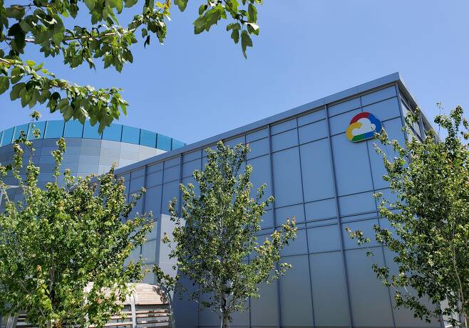 位於美國矽谷的Google Cloud大樓。 資料圖片