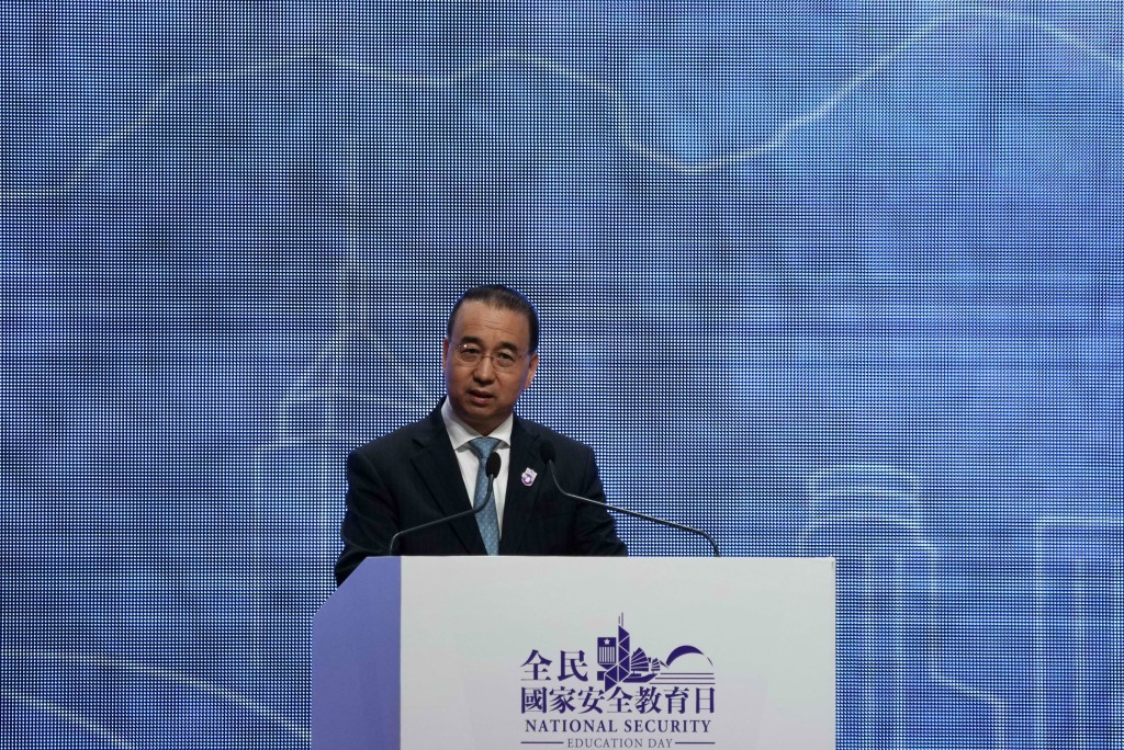 刘光源表示，香港是联通中国与世界的枢纽，更是中国同世界共享机遇的重要桥梁。苏正谦摄