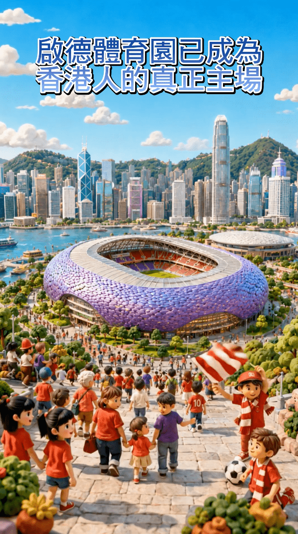 開幕後短短時間,啟德體育園已成為香港人的真正主場。 開幕後短短時間,啟德體育園已成為香港人的真正主場。