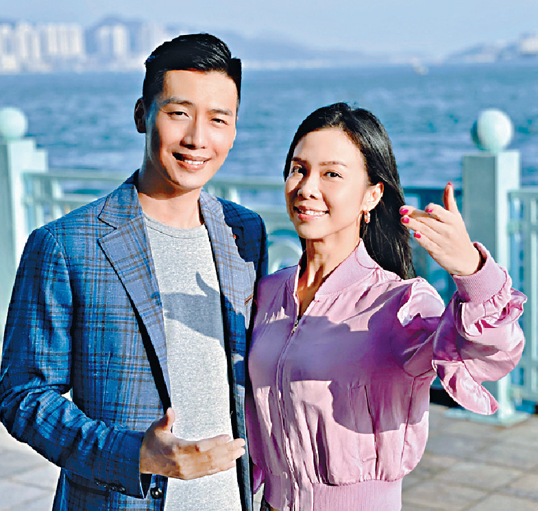 ■王志良與林穎施目前正積極排練。
