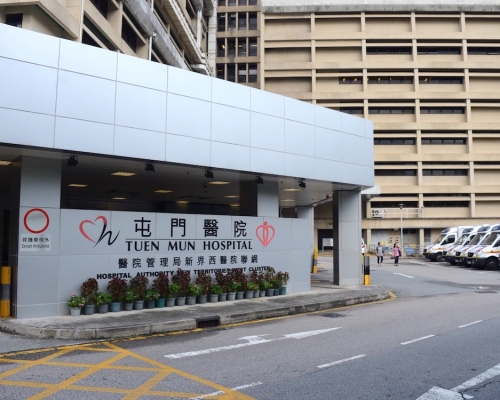 屯門醫院一名84歲女病人病逝。資料圖片
