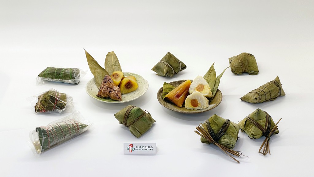 食安中心完成粽子食品調查，67個粽子樣本全部通過檢測。政府新聞處