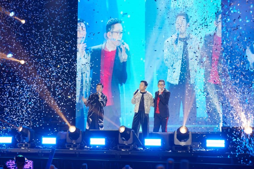 张兆辉、陶大宇及吴启华分别在演唱会上唱了不少经典剧集歌曲。