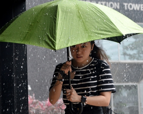 下周落足六日雨。資料圖片