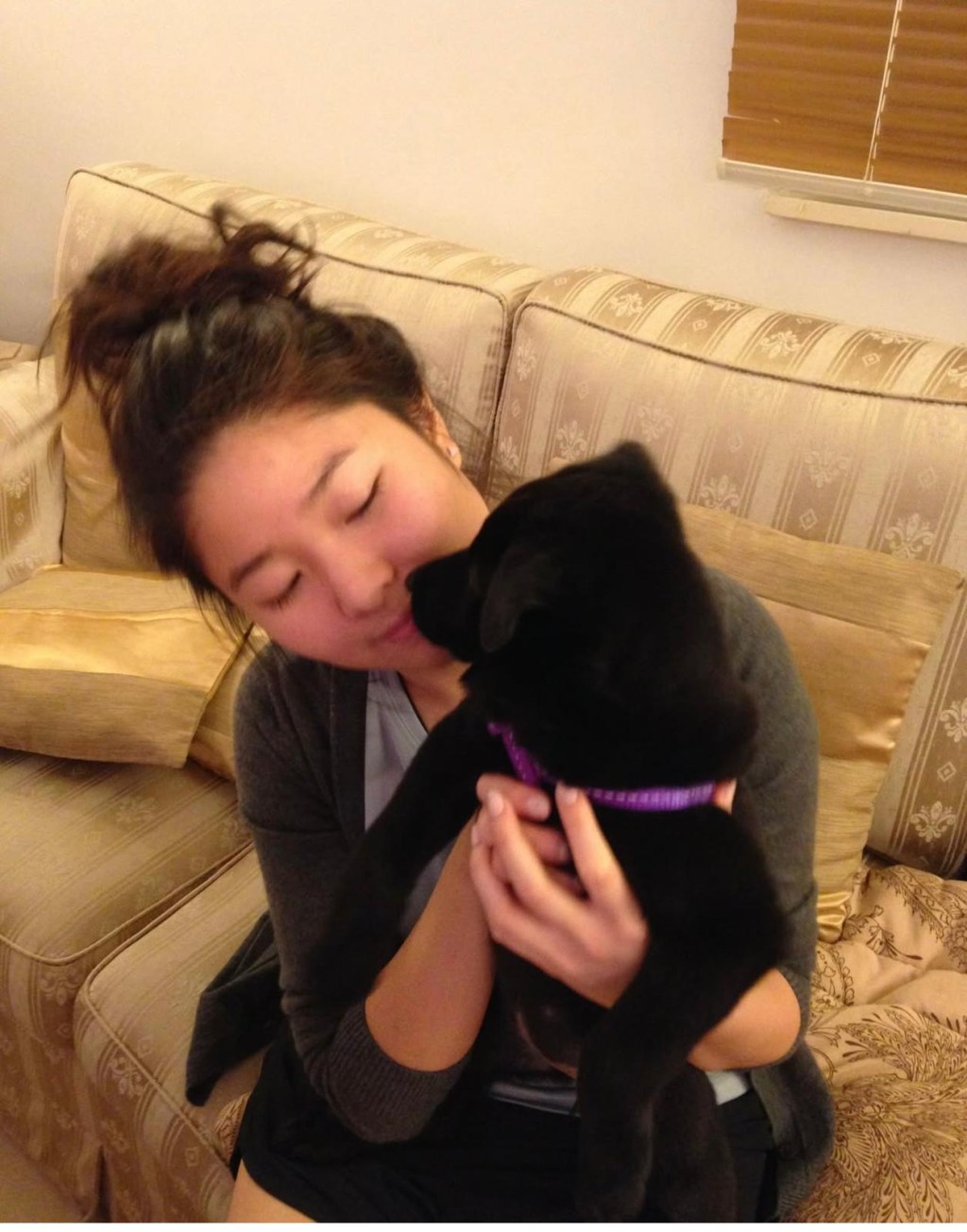 她傷感表示：「沒想過會這麼快再面臨另一次告別。」