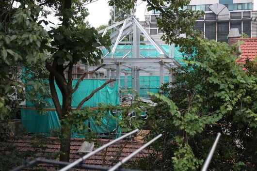 涉事優秀歷史保護建築位于巨鹿路888號內。網上圖片