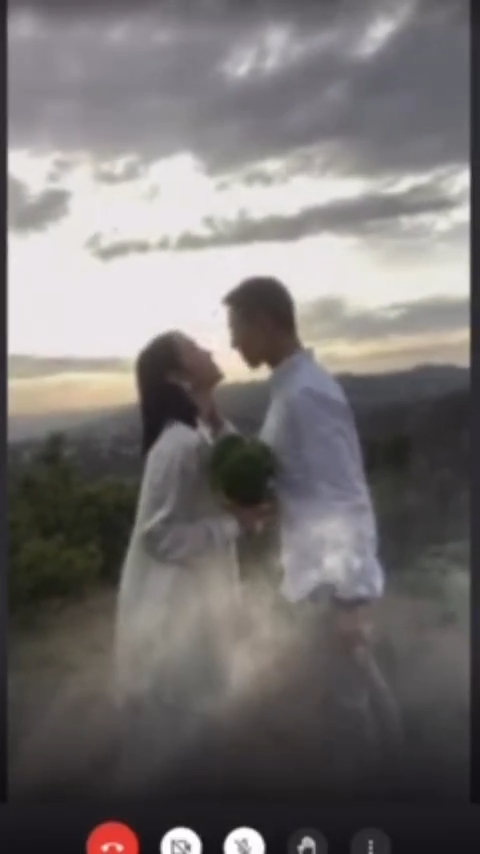 姜麗文今年3月貼出短片，慶祝結婚一周年。