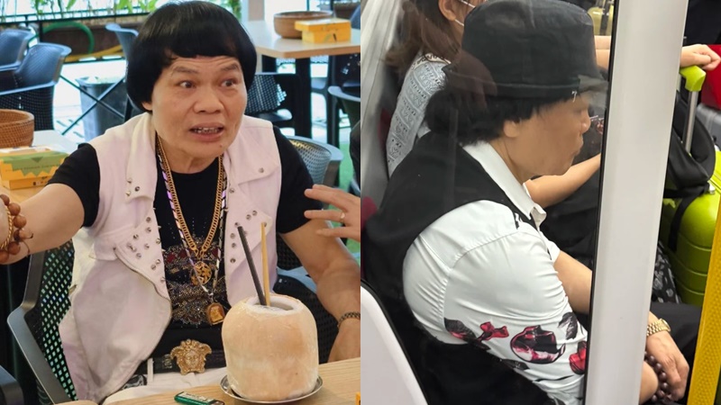 72歲八両金搭港鐵神情呆滯  為養仔中港奔波日做逾12小時  曾被前妻爆「患癌」惹熱議