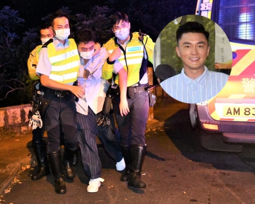 藝人楊明凌晨涉醉駕失事。