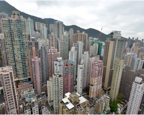 本港樓價連升兩個月,並2月份私人住宅樓價指數創7個月高位。資料圖片