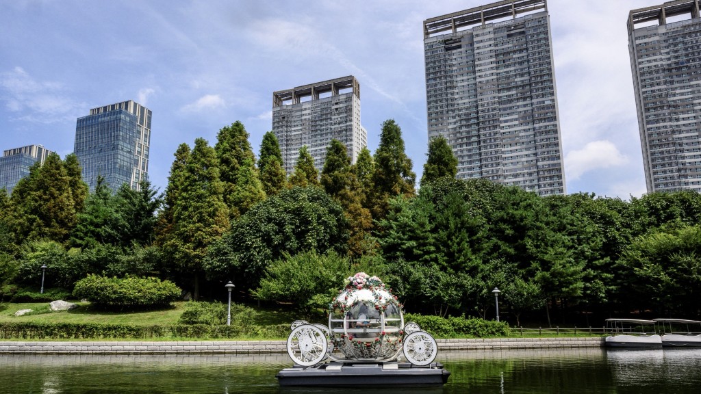 松島住宅區。 法新社 松島住宅區。 法新社