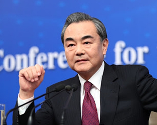 中國國務委員兼外長王毅表示，西方國家在人權及民主狀況上，長期嚴重歪曲誤解中國。新華社圖片