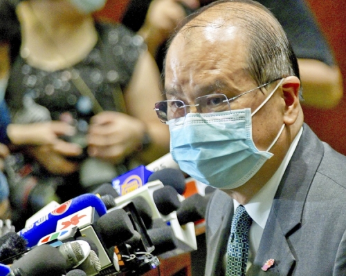 張建宗指特區政府將全力配合，及早完成相關的立法工作。資料圖片