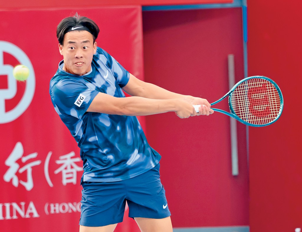 黃澤林刷新香港網球運動員紀錄。