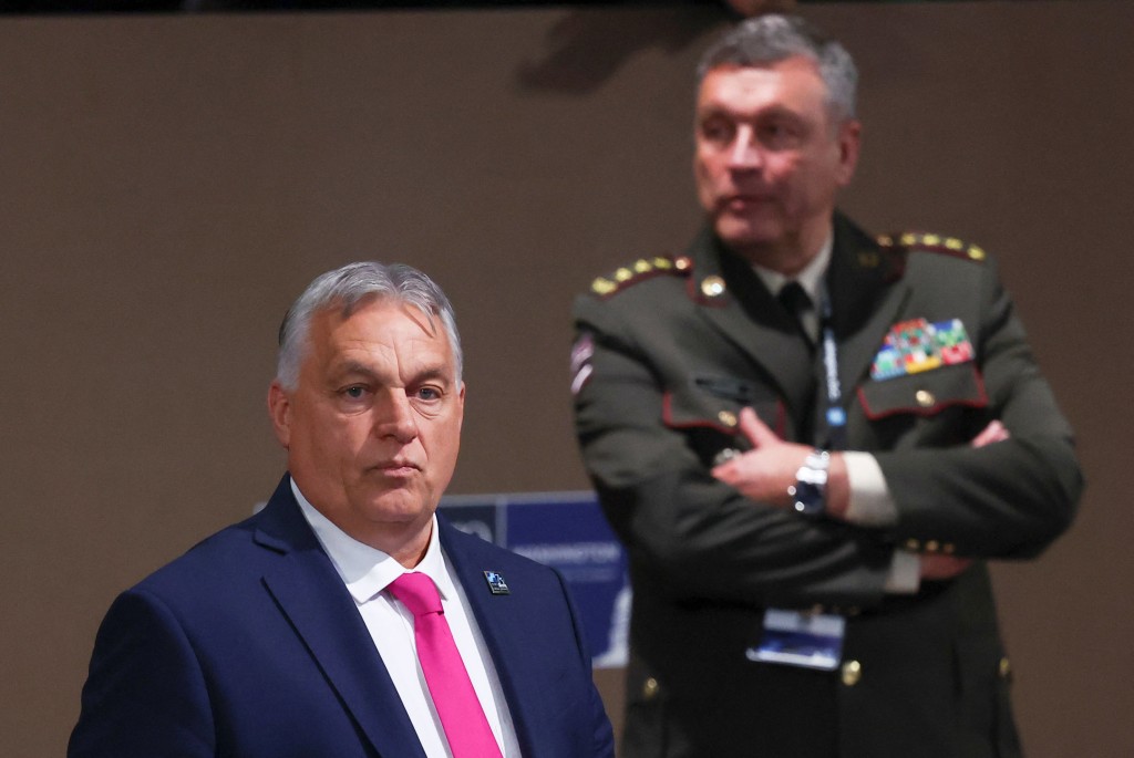 匈牙利總理歐爾班指，北約正在「偏離」其維護和平的目標。路透社