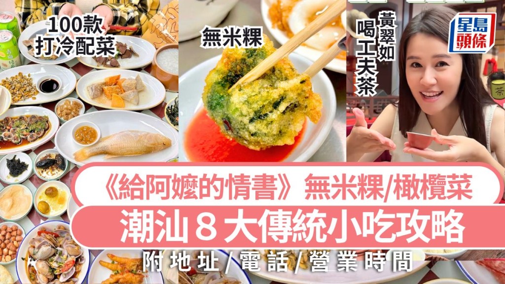 《給阿嬤的情書》同款潮汕美食2026｜潮汕8大傳統小吃攻略 必吃南枝無米粿/阿嬤橄欖菜 高鐵自由行好去處