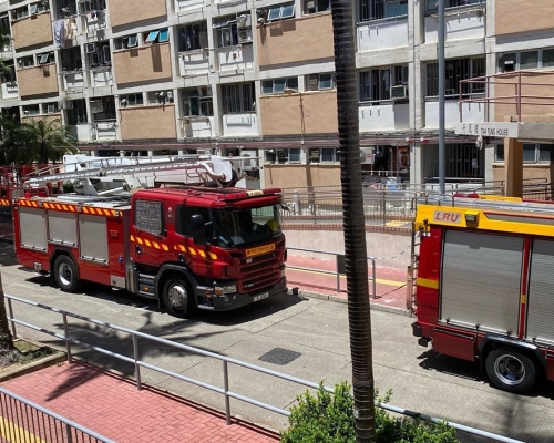 現場是彩虹邨丹鳳樓天台。圖:莫灝哲議員辦事處
