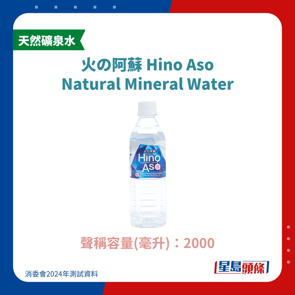 火の阿苏 Hino Aso Natural Mineral Water