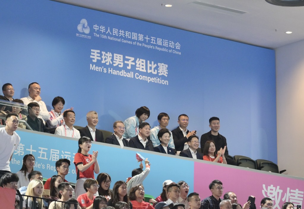 男子手球銅牌賽，港隊不敵北京隊。何君健攝