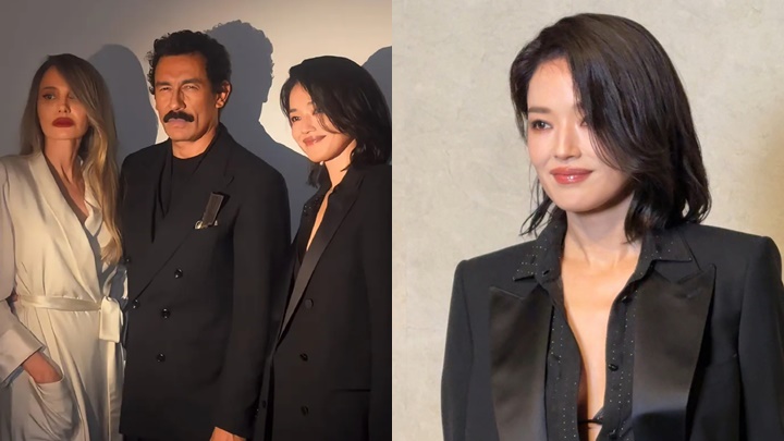 安祖莲娜祖莉性感现身上海  舒淇微露Bikini Bra劲喷血  东西方女神世纪同框