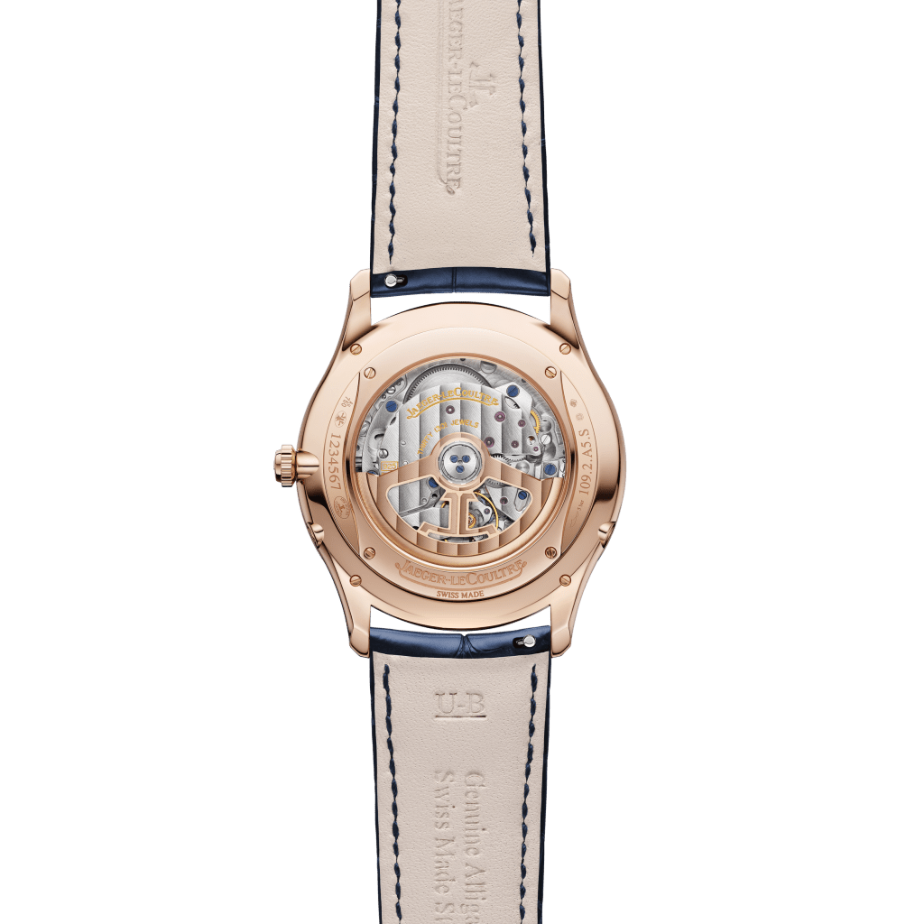 Jaeger-LeCoultre Master Ultra Thin Moon 表壳：39mm玫瑰金 机芯：925自动 售价：$174,000