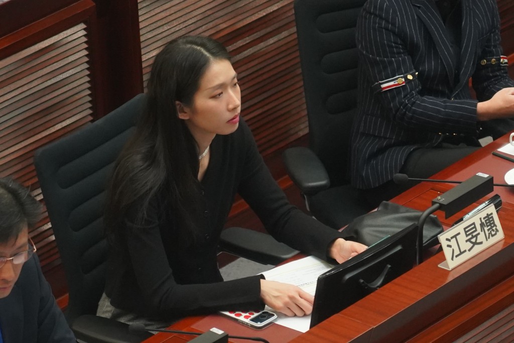旅遊界立法會議員江旻憓。