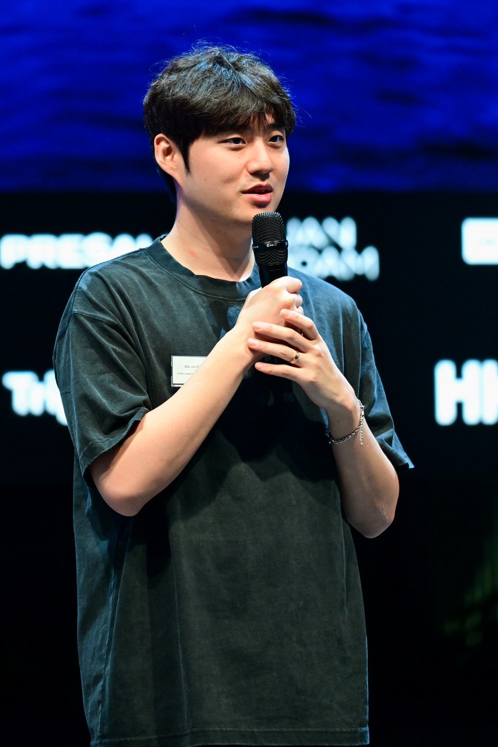 SKT T1傳奇選手Bang。攝影:魏國謙