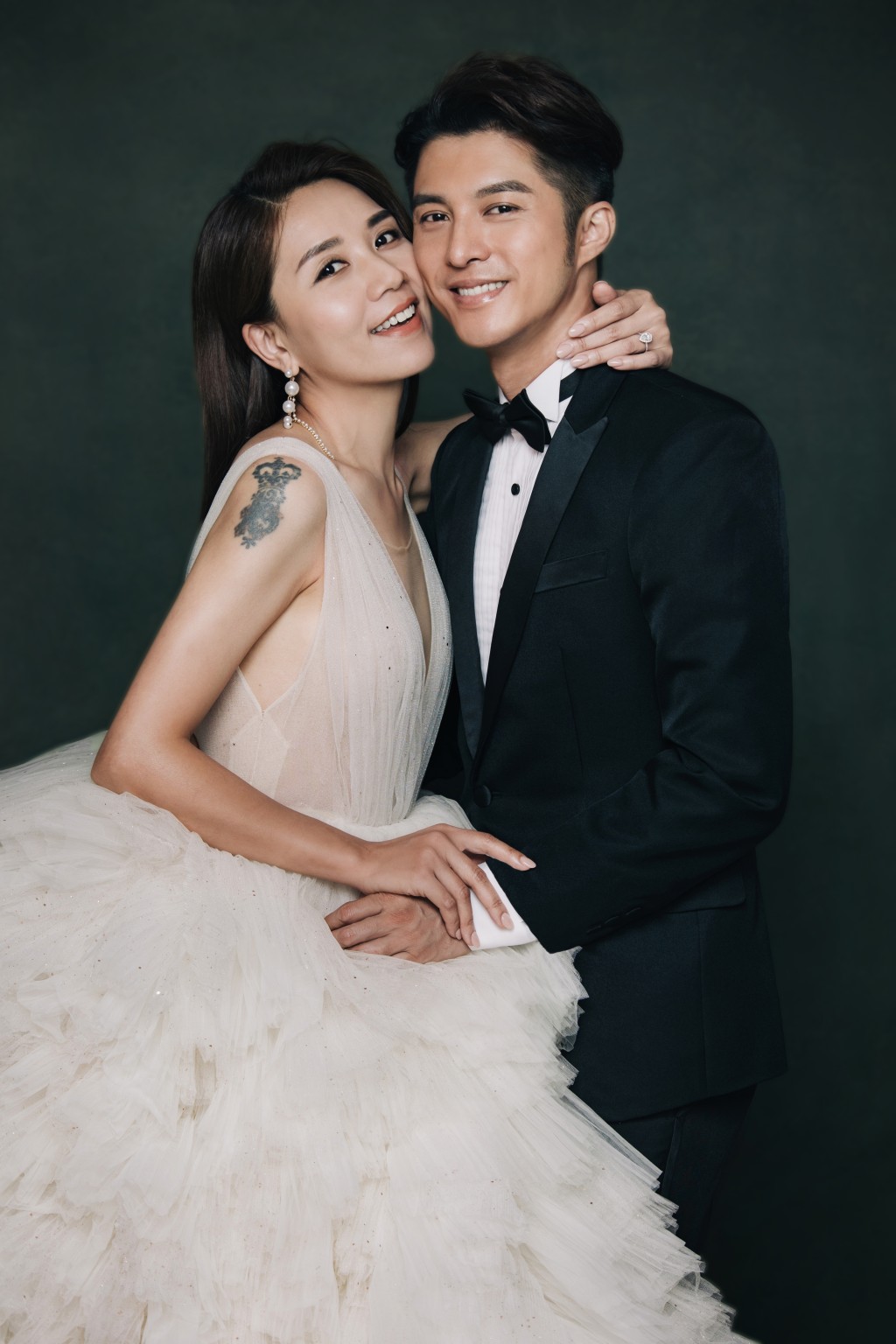 黃嘉樂結婚照。